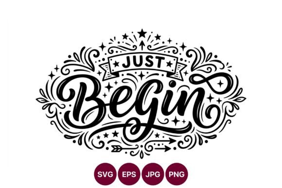 Just Begin Hand Lettering Calligraphy: Graphics & Illustrations for Editorial Impact