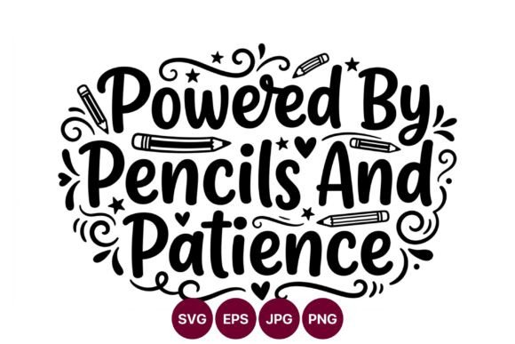 Powered by Pencils and Patience Hand Graphics